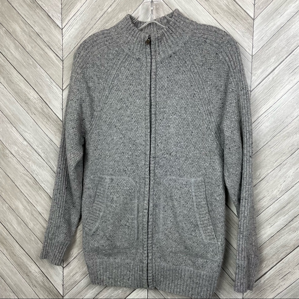 Marc Anthony Zip Font Sweater Size Small - image 1